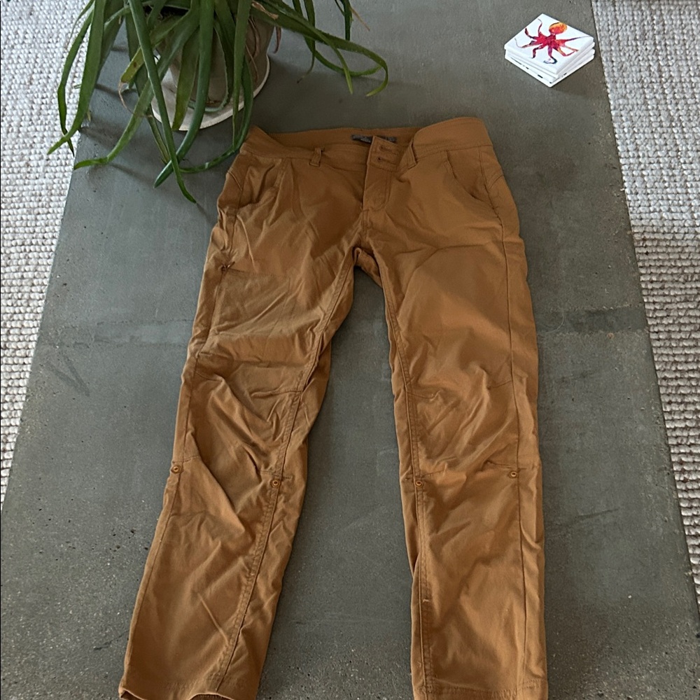 Prana Chino Pants in Caramel Brown